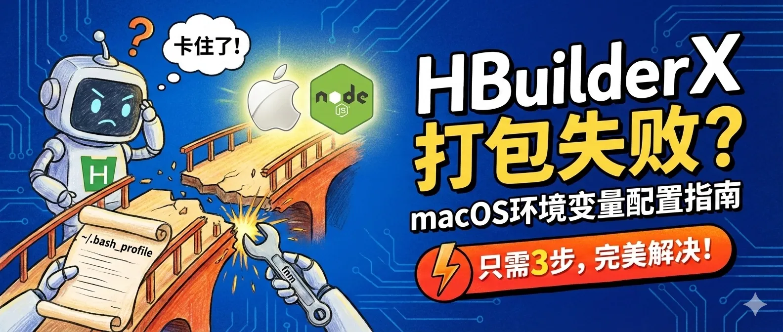HBuilderX 4.87 无法正常读取 macOS 环境配置的解决方案封面图